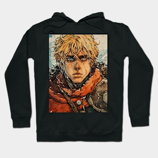 Saga of the Norse: Viking Exploration, Epic Tales, and Anime-Manga Heritage in Vinland Saga Art Hoodie